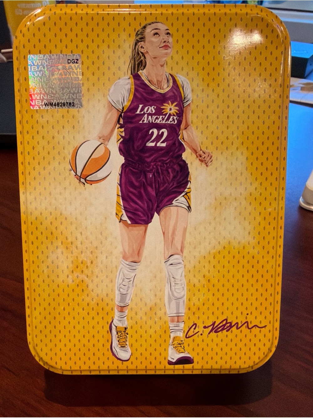 WNBA Trading Card Tin Cameron Brink